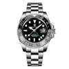 Stainless Steel GMT Mechanical Watch