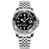 Stainless Steel GMT Mechanical Watch