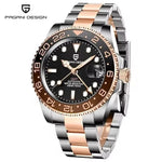 Stainless Steel GMT Mechanical Watch