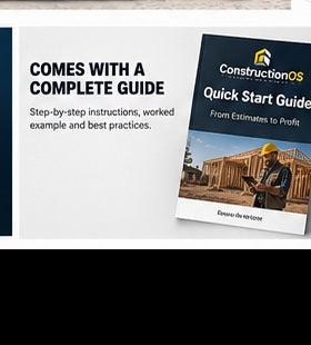 ConstructionOS Professional - Construction Business Management System for Small Contractors