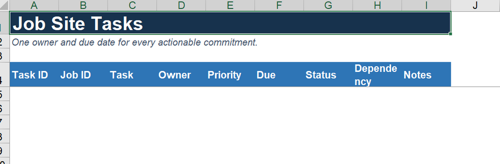 Notion & Excel Productivity Systems for Field Workers