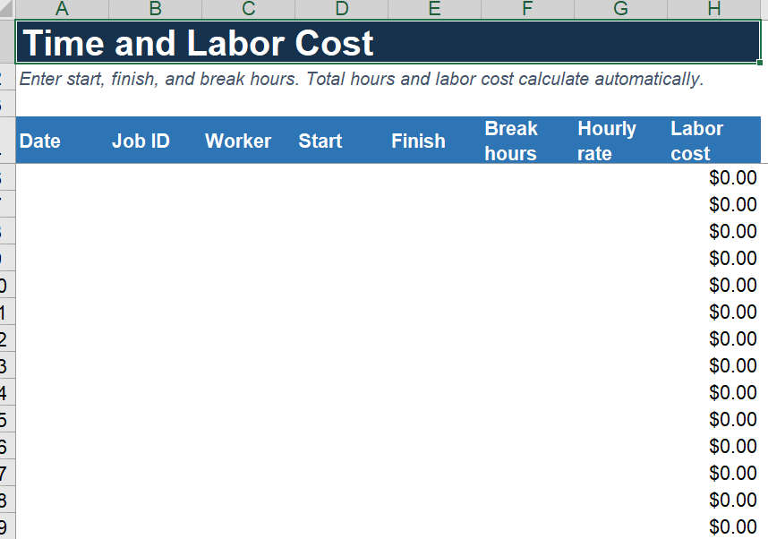 Notion & Excel Productivity Systems for Field Workers