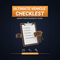 Vehicle Inspection & Diagnostic Checklists digital product cover