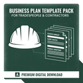 Business Plan Templates for Tradespeople digital product cover